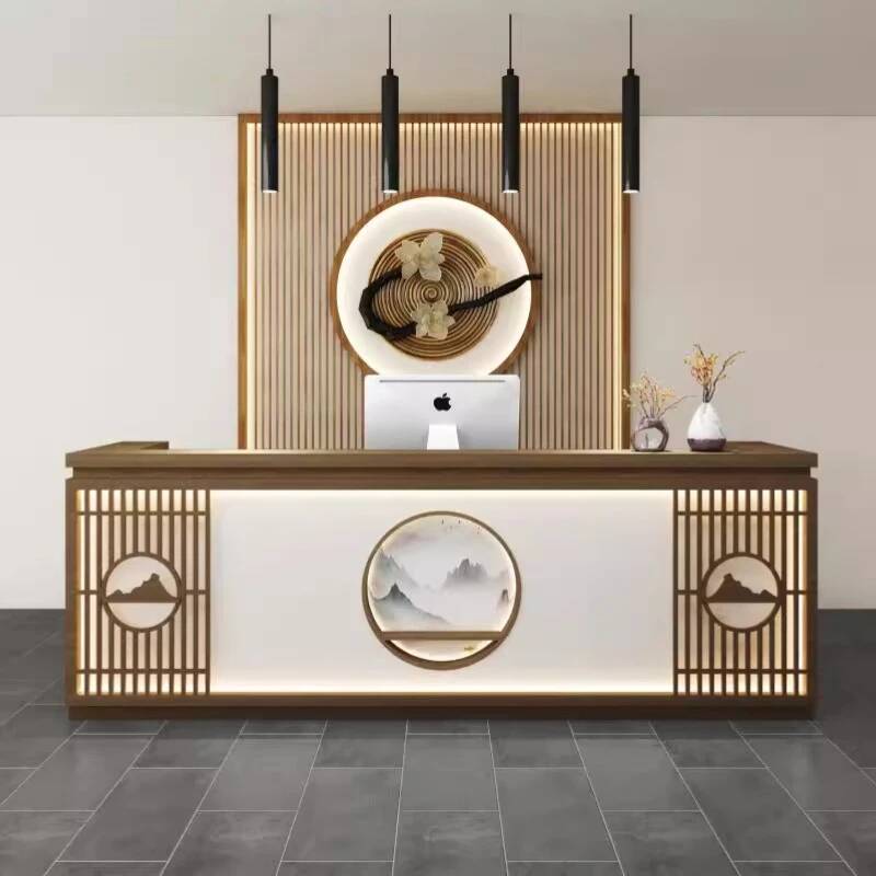 Office Furniture Usa - Prosta Klasyczna Recepcja Styl Senior Beauty