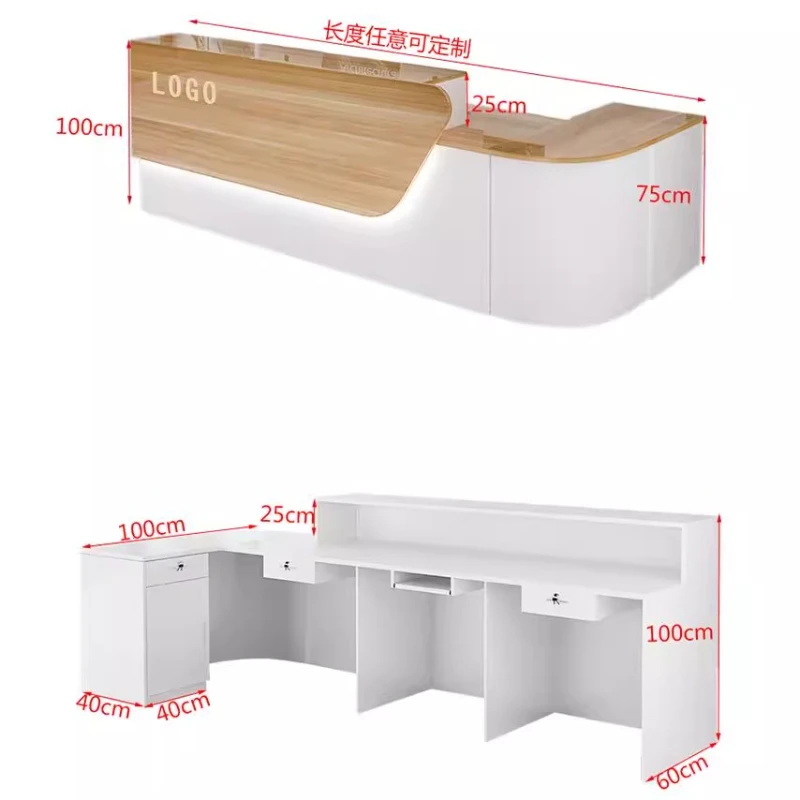 Luksusowe biurko recepcyjne z  – Office Furniture Usa recenzja i cena