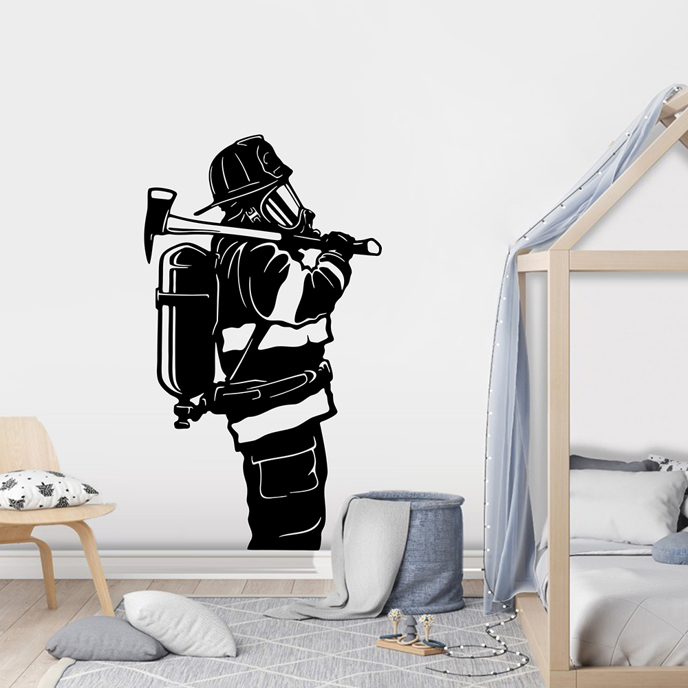 Duży strażak strażak naklejka  – Office Furniture Usa recenzja i cena
