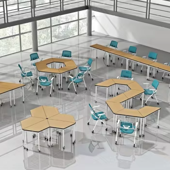 Zestaw biurka i krzesła do kla – Office Furniture Usa recenzja i cena